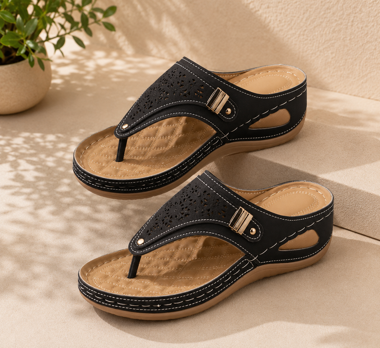 Couture|Sandalias estilo Ibiza que combinan comodidad y elegancia