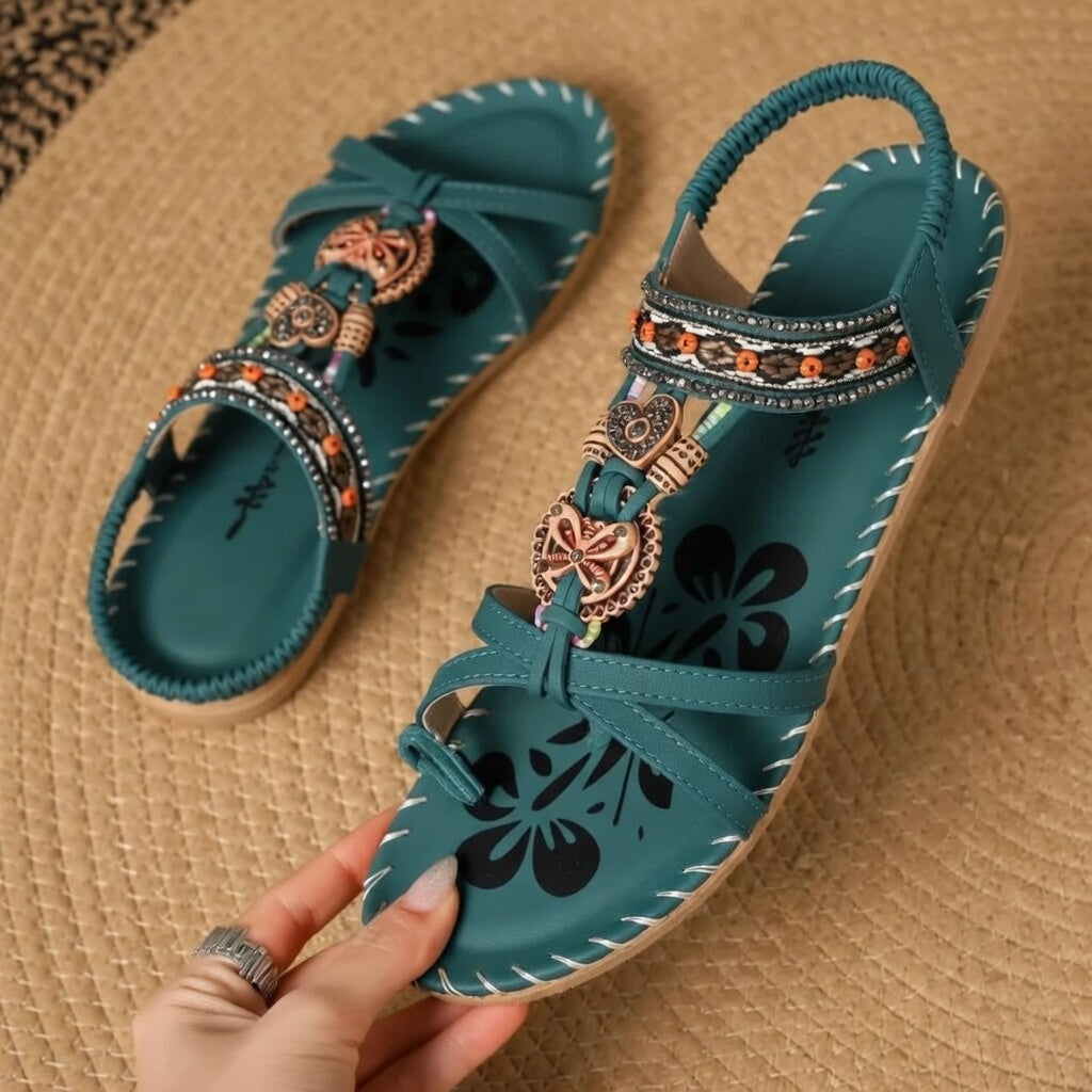 Couture|Sandalias estilo Ibiza que combinan comodidad y elegancia