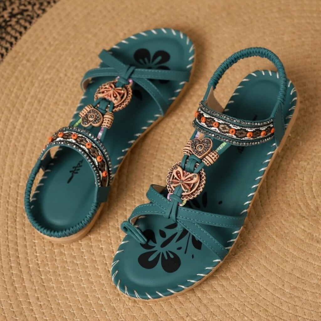 Couture|Sandalias estilo Ibiza que combinan comodidad y elegancia
